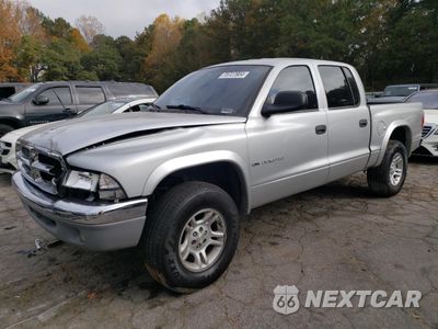 2002 DODGE DAKOTA QUAD SLT 1B7HG48N92S721480 - główne zdjęcie licytacji z USA - miniatura