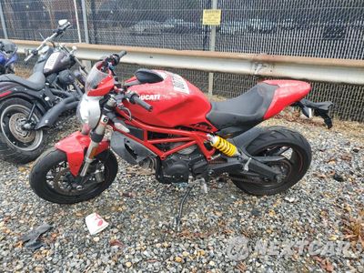 Trzecie zdjęcie samochodu z tyłu: 2020 DUCATI MONSTER 797+ VIN:ML0MADBM7LT003437 - miniatura