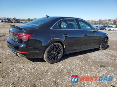 Trzecie zdjęcie samochodu z tyłu: 2018 AUDI A4 PREMIUM PLUS VIN:WAULMAF47JA100753 - miniatura