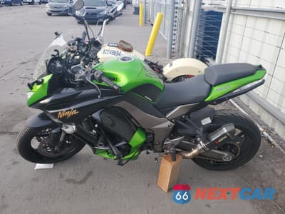 Trzecie zdjęcie samochodu z tyłu: 2012 KAWASAKI ZX1000 G VIN:JKAZXCG18CA017785 - miniatura