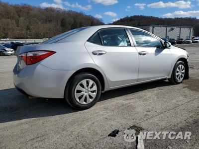Trzecie zdjęcie samochodu z tyłu: 2014 TOYOTA COROLLA L VIN:2T1BURHE6EC027055 - miniatura