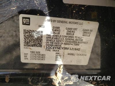 Zdjęcie 12 z 12 samochodu: 2024 CHEVROLET SILVERADO K2500 HEAVY DUTY LT VIN:1GC4YNEY7RF121642 - miniatura