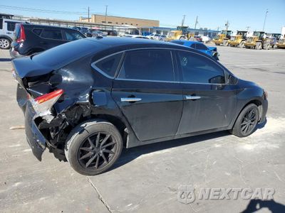 Trzecie zdjęcie samochodu z tyłu: 2015 NISSAN SENTRA S VIN:3N1AB7AP7FY230705 - miniatura