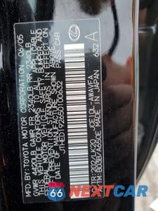 Zdjęcie 13 z 13 samochodu: 2005 LEXUS IS 300 SPORTCROSS VIN:JTHED192650100632 - miniatura