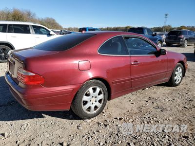 Trzecie zdjęcie samochodu z tyłu: 2001 MERCEDES-BENZ CLK 320 VIN:WDBLJ65G41F186271 - miniatura