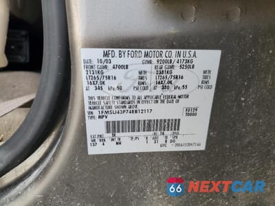 Zdjęcie 15 z 15 samochodu: 2004 FORD EXCURSION LIMITED VIN:1FMSU43P74EB12117 - miniatura