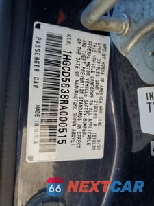 Zdjęcie 13 z 13 samochodu: 1994 HONDA ACCORD LX VIN:1HGCD5638RA000515 - miniatura