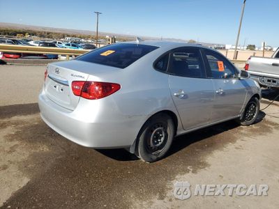 Trzecie zdjęcie samochodu z tyłu: 2010 HYUNDAI ELANTRA BLUE VIN:KMHDU4AD8AU913917 - miniatura