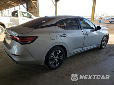 Trzecie zdjęcie samochodu z tyłu: 2020 NISSAN SENTRA SV VIN:3N1AB8CV3LY217298 - miniatura