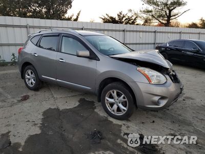 Czwarte zdjęcie samochodu z boku: 2011 NISSAN ROGUE S VIN:JN8AS5MV8BW675102 - miniatura