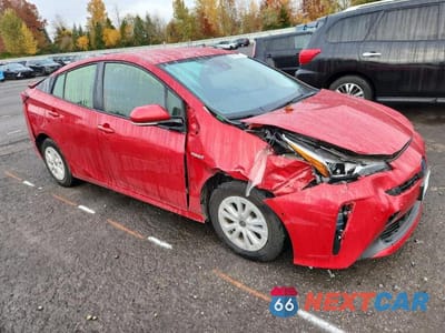 Czwarte zdjęcie samochodu z boku: 2019 TOYOTA PRIUS VIN:JTDKARFU7K3093668 - miniatura