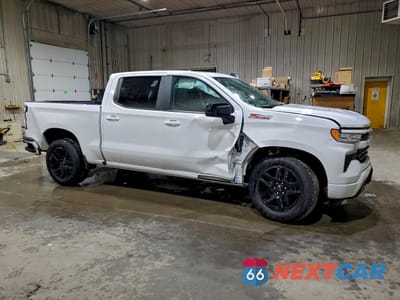 Czwarte zdjęcie samochodu z boku: 2024 CHEVROLET SILVERADO K1500 RST VIN:1GCUDEEL1RZ208077 - miniatura