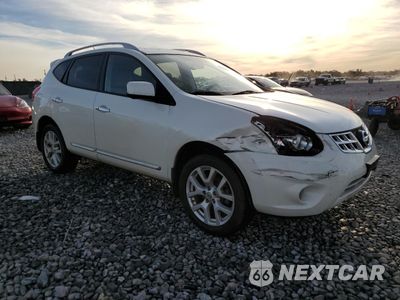 Czwarte zdjęcie samochodu z boku: 2013 NISSAN ROGUE S VIN:JN8AS5MV4DW116357 - miniatura