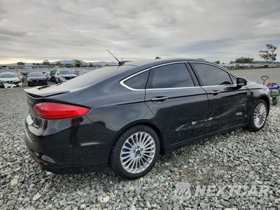 Trzecie zdjęcie samochodu z tyłu: 2014 FORD FUSION TITANIUM PHEV VIN:3FA6P0SU4ER112528 - miniatura