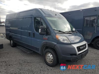 Czwarte zdjęcie samochodu z boku: 2020 RAM PROMASTER 3500 CARGO - R & D - CLN TITLE - PRI FLEET VIN:3C6URVJG8LE140204 - miniatura