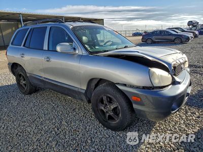 Czwarte zdjęcie samochodu z boku: 2003 HYUNDAI SANTA FE GLS VIN:KM8SC73E23U464917 - miniatura