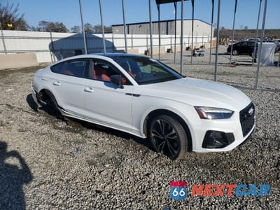 Czwarte zdjęcie samochodu z boku: 2022 AUDI S5 PREMIUM PLUS VIN:WAUC4CF50NA015621 - miniatura