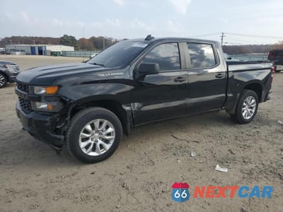2021 CHEVROLET SILVERADO K1500 CUSTOM 1GCPYBEHXMZ173544 - główne zdjęcie licytacji z USA - miniatura