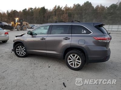 Drugie zdjęcie samochodu z przodu: 2016 TOYOTA HIGHLANDER LE VIN:5TDBKRFH3GS310011 - miniatura