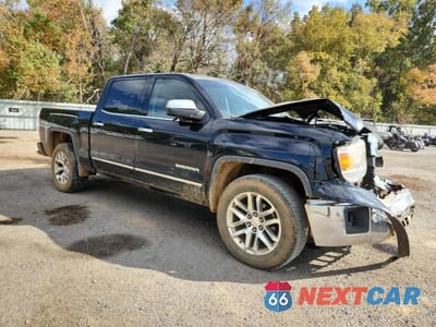 Czwarte zdjęcie samochodu z boku: 2015 GMC SIERRA C1500 SLT VIN:3GTP1VEC9FG447507 - miniatura