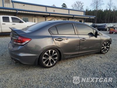 Trzecie zdjęcie samochodu z tyłu: 2013 HONDA CIVIC SI VIN:2HGFB6E5XDH710411 - miniatura