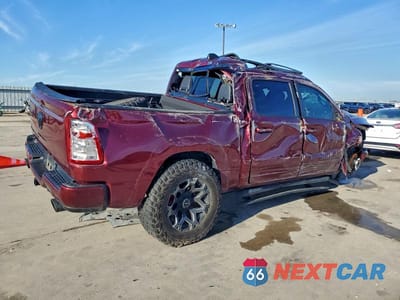 Trzecie zdjęcie samochodu z tyłu: 2022 RAM 1500 BIG HORN/LONE STAR VIN:1C6SRFFT6NN162428 - miniatura