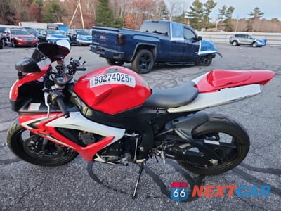 Trzecie zdjęcie samochodu z tyłu: 2007 SUZUKI GSX-R600 VIN:JS1GN7DA872103476 - miniatura