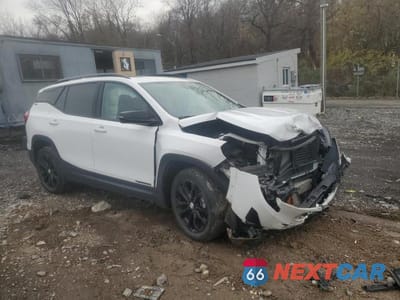 Czwarte zdjęcie samochodu z boku: 2019 GMC TERRAIN VIN:3GKALTEV2KL334672 - miniatura