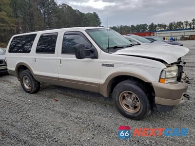 Czwarte zdjęcie samochodu z boku: 2003 FORD EXCURSION EDDIE BAUER VIN:1FMNU44F43EA92376 - miniatura