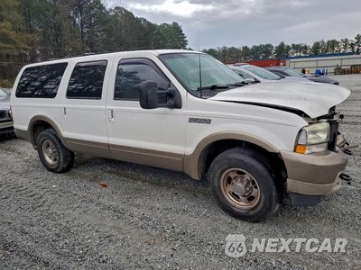 Czwarte zdjęcie samochodu z boku: 2003 FORD EXCURSION EDDIE BAUER VIN:1FMNU44F43EA92376 - miniatura