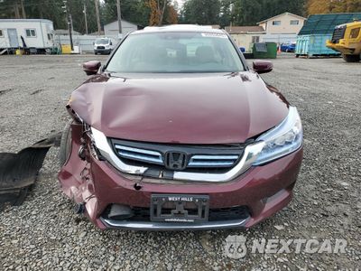 Piąte zdjęcie samochodu w środku: 2014 HONDA ACCORD TOURING HYBRID VIN:1HGCR6F72EA006802 - miniatura