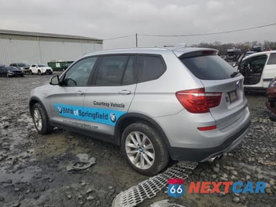 Drugie zdjęcie samochodu z przodu: 2016 BMW X3 XDRIVE28I VIN:5UXWX9C53G0D66287 - miniatura