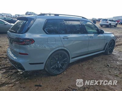 Trzecie zdjęcie samochodu z tyłu: 2024 BMW X7 M60I VIN:5UX33EM09R9T28892 - miniatura