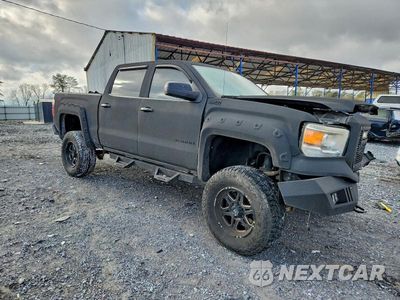 Czwarte zdjęcie samochodu z boku: 2014 GMC SIERRA K1500 SLT VIN:3GTU2VECXEG327312 - miniatura