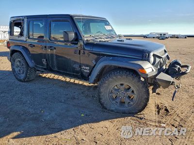 Czwarte zdjęcie samochodu z boku: 2018 JEEP WRANGLER UNLIMITED SPORT VIN:1C4HJXDN7JW293179 - miniatura