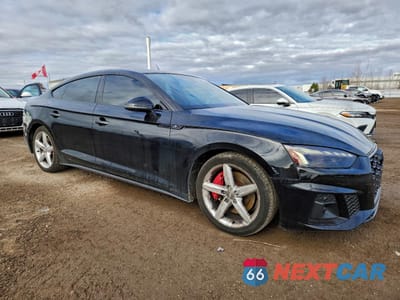 Czwarte zdjęcie samochodu z boku: 2022 AUDI A5 PRESTIGE 45 VIN:WAUEACF54NA029541 - miniatura