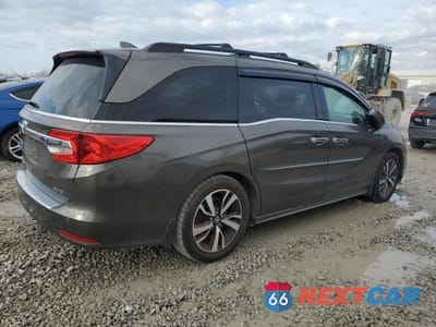 Trzecie zdjęcie samochodu z tyłu: 2018 HONDA ODYSSEY ELITE VIN:5FNRL6H9XJB081273 - miniatura