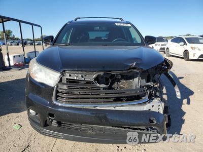 Piąte zdjęcie samochodu w środku: 2014 TOYOTA HIGHLANDER XLE VIN:5TDJKRFH8ES016273 - miniatura