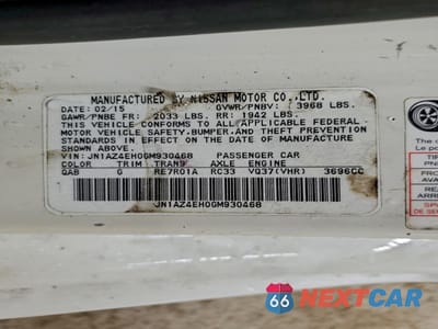 Zdjęcie 13 z 15 samochodu: 2016 NISSAN 370Z BASE VIN:JN1AZ4EH0GM930468 - miniatura