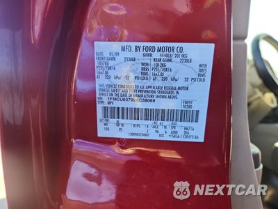 Zdjęcie 13 z 13 samochodu: 2009 FORD ESCAPE XLT VIN:1FMCU03799KC58069 - miniatura