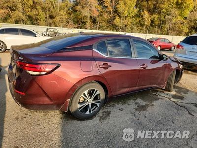 Trzecie zdjęcie samochodu z tyłu: 2021 NISSAN SENTRA SV VIN:3N1AB8CV6MY223226 - miniatura