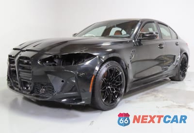 Drugie zdjęcie samochodu z przodu: 2021 BMW M3 COMPETITION VIN:WBS33AY01MFK86175 - miniatura