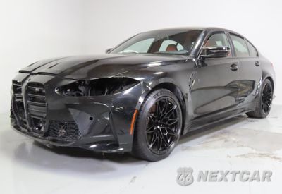 Drugie zdjęcie samochodu z przodu: 2021 BMW M3 COMPETITION VIN:WBS33AY01MFK86175 - miniatura