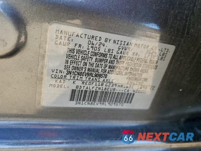 Zdjęcie 13 z 13 samochodu: 2024 NISSAN VERSA SV VIN:3N1CN8EV9RL909570 - miniatura