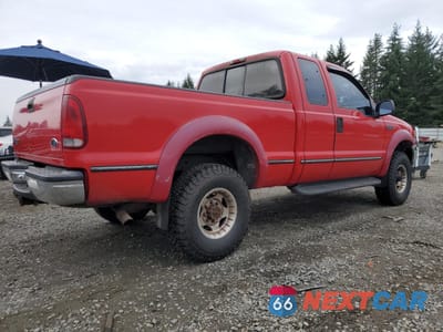 Trzecie zdjęcie samochodu z tyłu: 1999 FORD F250 SUPER DUTY VIN:1FTNX21L6XEB98361 - miniatura