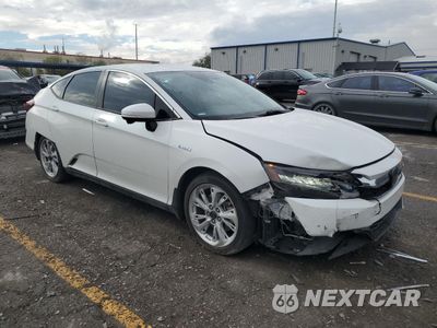 Czwarte zdjęcie samochodu z boku: 2019 HONDA CLARITY TOURING VIN:JHMZC5F32KC006587 - miniatura