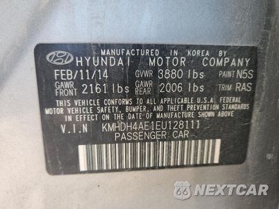 Zdjęcie 12 z 14 samochodu: 2014 HYUNDAI ELANTRA SE VIN:KMHDH4AE1EU128111 - miniatura