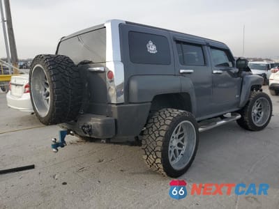 Trzecie zdjęcie samochodu z tyłu: 2008 HUMMER H3 VIN:5GTEN13E388113998 - miniatura
