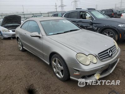 Czwarte zdjęcie samochodu z boku: 2005 MERCEDES-BENZ CLK 500 VIN:WDBTJ75J65F160472 - miniatura
