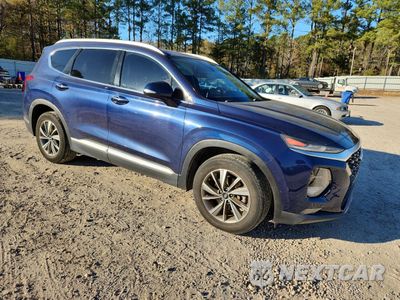 Czwarte zdjęcie samochodu z boku: 2019 HYUNDAI SANTA FE LIMITED VIN:5NMS53AD2KH024154 - miniatura